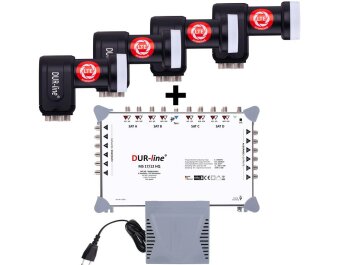 DUR-line MS-S 17/12-4Q - Multischalter Set