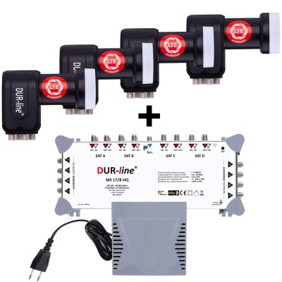 DUR-line MS-S 17/8-4Q - Multischalter Set