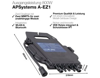 APSystems A-EZ1-M 800W - PV Mikro-Wechselrichter