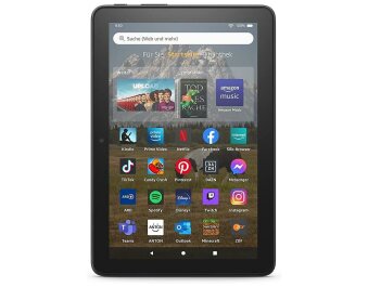 Fire HD 8-Tablet 8-Zoll-HD-Display 64 GB schwarz mit Werbung