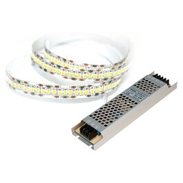 LED-Stripe SET 204LED/m 1700lm/m 18W/m warmweiß 5m...