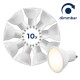 LED-Strahler McShine MS-60-10dimm 6W 510lm warmweiß dimmbar 10er-Pack