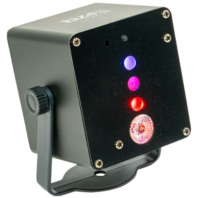 LED & Laser-Effekt IBIZA TINYLED-LASRGB akkubetrieben 1x 3W 3-in-1 RGB-LED