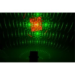 LED & Laser-Effekt IBIZA TINYLED-LASRGB akkubetrieben 1x 3W 3-in-1 RGB-LED
