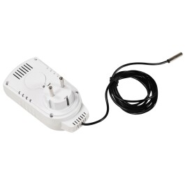Steckdosen-Thermostat McPower TCU-540 5-30°C Display Kabel + Außenfühler