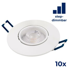 LED-Einbauleuchte McShine EL-313D 4,5W 450lm 3000K...