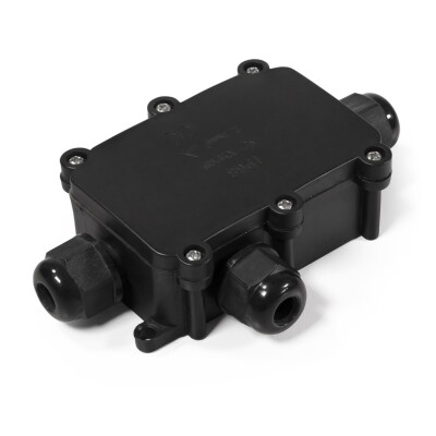 Abzweigdose McPower IP68 - für Außen 1 Ein- und 2 Ausgänge T-Version 124x72x32mm