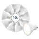 LED-Strahler McShine MS-60-10 GU10 6W 510lm 4000K neutralweiß 10er-Pack