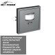 Unterputz IR Bewegungsmelder McPower Shallow 160° 750W LED geeignet