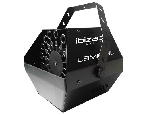 Seifenblasenmaschine IBIZA LBM10-BL 25W mit Hängebügel