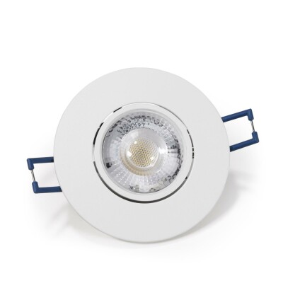 LED-Einbauleuchte McShine EL-313 4,5W 450Lumen 3000K warmweiß Ø90x25mm