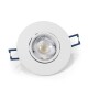 LED-Einbauleuchte McShine EL-313 4,5W 450Lumen 3000K warmweiß Ø90x25mm