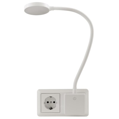 LED-Steckdosenleuchte EINLICHT Halo 3,3W 438lm step-dimmbar warmweiß