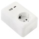 Schutzkontakt-Steckdose McPower Finery 250V/16A 1x USB-C mit PD + 1x USB-A