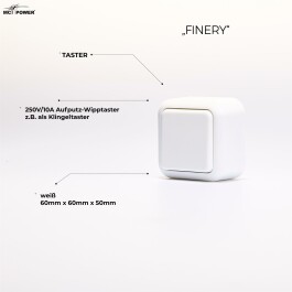 Aufputz-Set McPower Finery Starter 7-teilig weiß