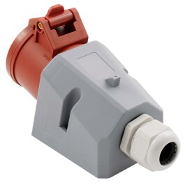 CEE-Kupplung McPower Wandmontage IP44 415V 16A 5-polig IP44