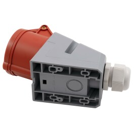 CEE-Kupplung McPower Wandmontage IP44 415V 16A 5-polig IP44