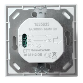 Unterputz IR Bewegungsmelder McPower Shallow 160°...