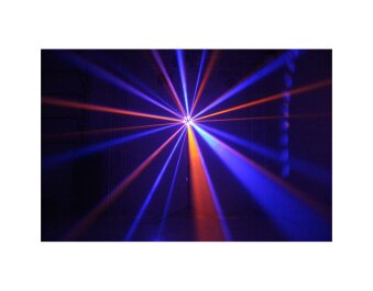 LED-Lichteffekt IBIZA MUSHROOM-MINI 6x 3W RGBAW LEDs 20W