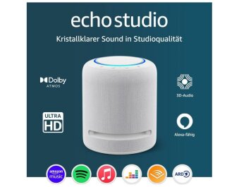 Amazon Echo Studio smarter High Fidelity Lautsprecher...