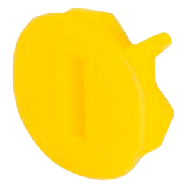 Fingerschutzabdeckung WAGO Berührungsschutz gelb