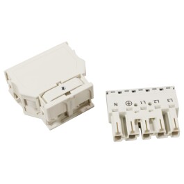 Stecker mit Zugentlastungsgehäuse WAGO 5-polig...