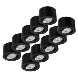 LED-Aufbauleuchte McShine 5W 400Lumen 3000K ØxH...