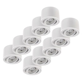 LED-Aufbauleuchte McShine 5W 400Lumen 3000K ØxH...