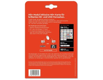 HD+ Modul inkl. HD+ Karte 6 Monate schwarz