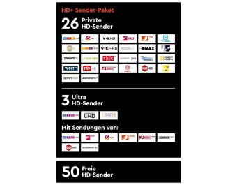 HD+ Modul inkl. HD+ Karte 6 Monate schwarz