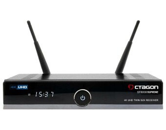Octagon SF8008 Supreme 4K UHD Twin DVB-S2X Sat-Receiver 1TB HDD