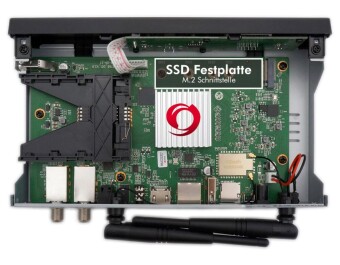 Octagon SF8008 Supreme 4K UHD Twin DVB-S2X Sat-Receiver 1TB HDD