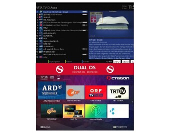 Octagon SF8008 Supreme 4K UHD Twin DVB-S2X Sat-Receiver 1TB HDD