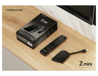 Formuler Z Mini 4K UHD IPTV Box (Dual-WiFi, Bluetooth, USB-C, schwarz)