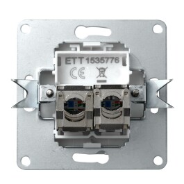 Netzwerk-Dose McPower Cup CAT6A UP vollgeschirmt
