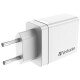 Ladeadapter Verbatim CHR-30EU2 30W weiß 2xUSB-A 1xUSB-A QC 1xUSB-C PD