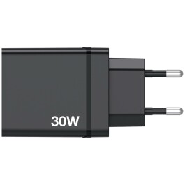 Ladeadapter Verbatim CHR-30EU1 30W schwarz 2xUSB-A...