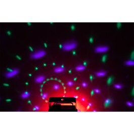 Nebelmaschine mit Lichteffekten IBIZA FOGGY-ASTRO 700W inkl. Fernbedienung