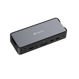 Docking-Station Verbatim CDS-15 4x USB 2.0/3.2-A 2x USB...