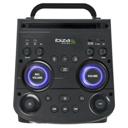 Mobile Beschallungsanlage IBIZA BOMBMASTER 1000W  Bluetooth
