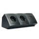 Steckdosenblock McPower Flair anthrazit 2-fach Schutzkontakt 2x USB A+C