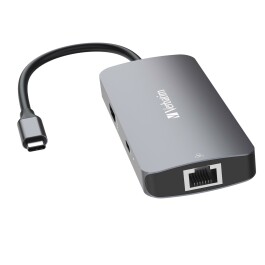 USB-C Multiport-Hub Verbatim CMH-05 2x USB 3.2C HDMI 4K USB 3.1-C Kabel