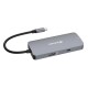 USB-C Multiport-Hub Verbatim CMH-05 2x USB 3.2C HDMI 4K USB 3.1-C Kabel