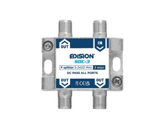 Edision SDC-3 Sat-Verteiler 3-fach 5-2400 MHz