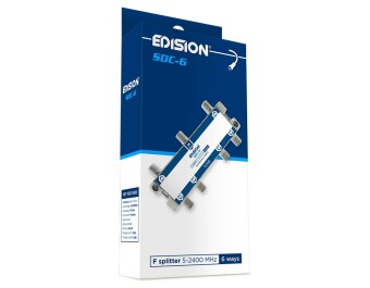 Edision SDC-8 Sat-Verteiler 8-fach 5-2400 MHz