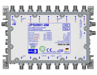 Jultec JPS0901-8M Unicable Multischalter 8 Teilnehmer bis...