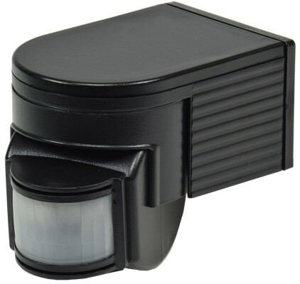 Aufputz Bewegungsmelder CBM 180° IP44 1-1000W 3-Draht schwarz