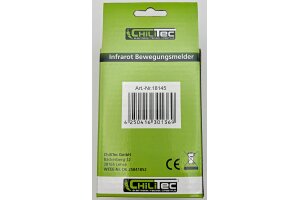 Aufputz Bewegungsmelder CBM 180° IP44 1-1000W 3-Draht schwarz
