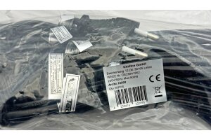 Netzkabel Euro blankes Ende 1,5m H03VVH2-F2 0,75 mm² 2,5A/250V schwarz