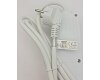 Schutzkontakt-Steckdosenleiste 6-fach 3500W 1,4m Kabel weiß